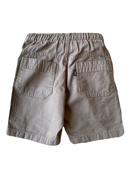 Bermuda 7534 Tiger Bege Escuro Infantil Cor:bege;tamanho:g