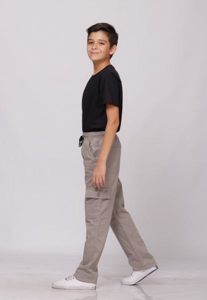 Calça Macaw 7909 Juvenil Cinza