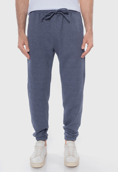 Calça Macaw 7859 Mescla Azul Moletom