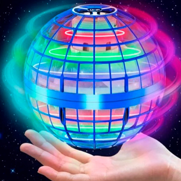 Bola Voadora Boomerang Com Luz Aero Spinner