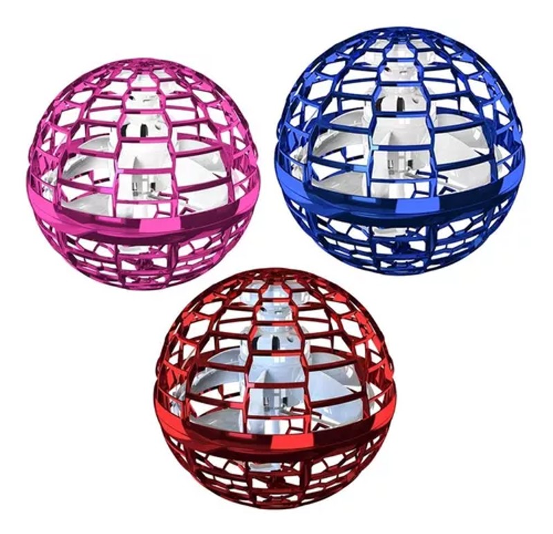 Bola Voadora Boomerang Com Luz Aero Spinner