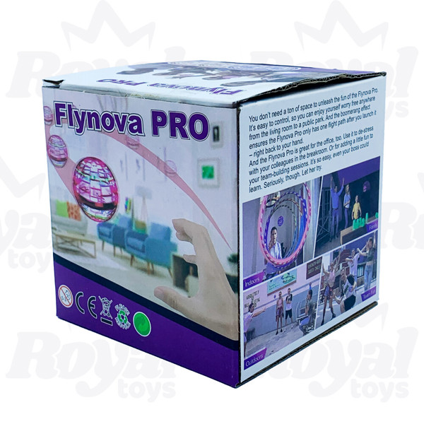 Bola Voadora Boomerang Com Luz Aero Spinner