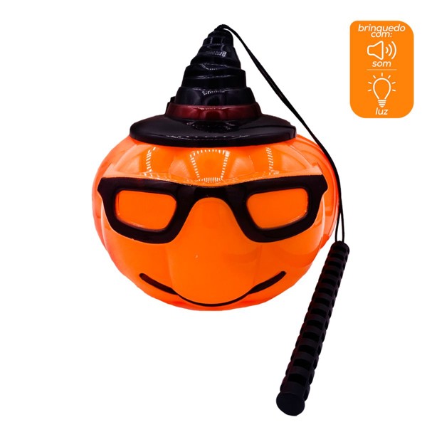 Abóboluz Visão Possui Luz E Som (1 Unidade)