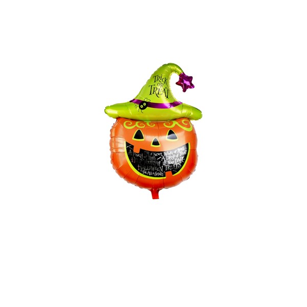 Balão Dona Abóbora 50 Unidades Balão Decoração De Halloween