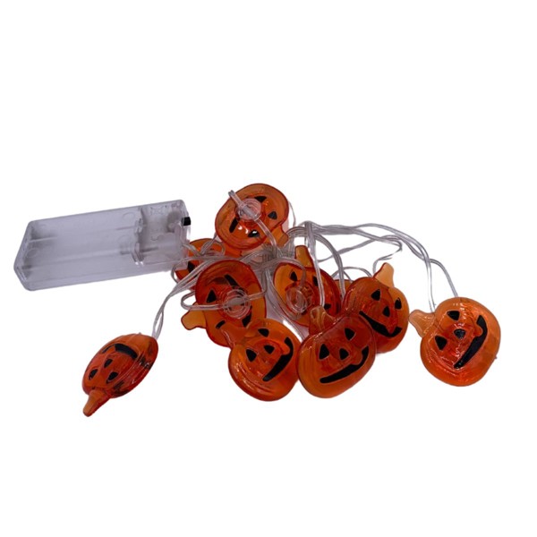 Abóbora Luz Royal Varal De Luzes De Abóboras Halloween