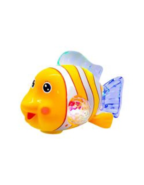Brinca Brilha Peixe - Com Som E Luz (1 Unidade)