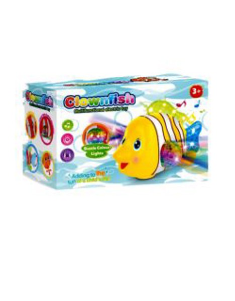 Brinca Brilha Peixe - Com Som E Luz (1 Unidade)