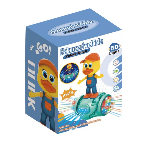 Brinca Brilha Pato 2 - Com Luz (1 Unidade)