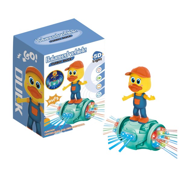 Brinca Brilha Pato 2 - Com Luz (1 Unidade)