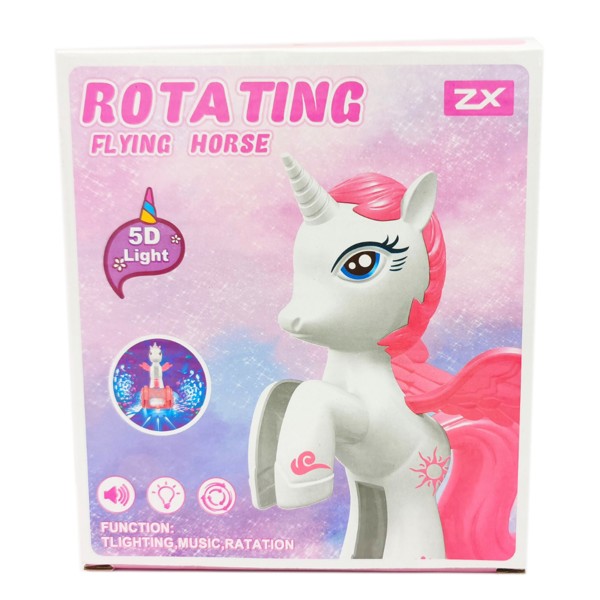 Brinca Brilha Unicórnio - Unicórnio Com Luzes (1 Unidade)