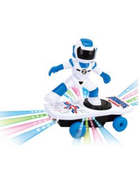 Brinca Brilha Skate Robô - Com Luz (1 Unidade)