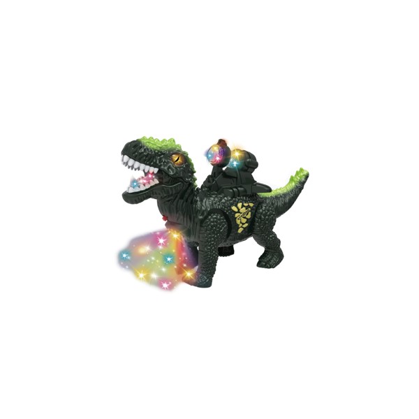 Brinca Brilha Dino Robô - Com Luz  (1 Unidade)