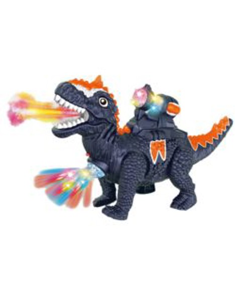 Brinca Brilha Robô Dinossauro-  Com Luzes (1 Unidade) - Vermelho