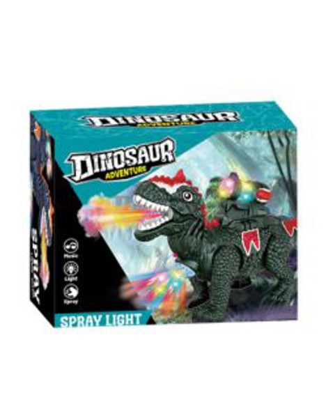 Brinca Brilha Robô Dinossauro-  Com Luzes (1 Unidade) - Vermelho