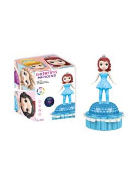 Brinca Brilha Princesa - Com Luz (1 Unidade)