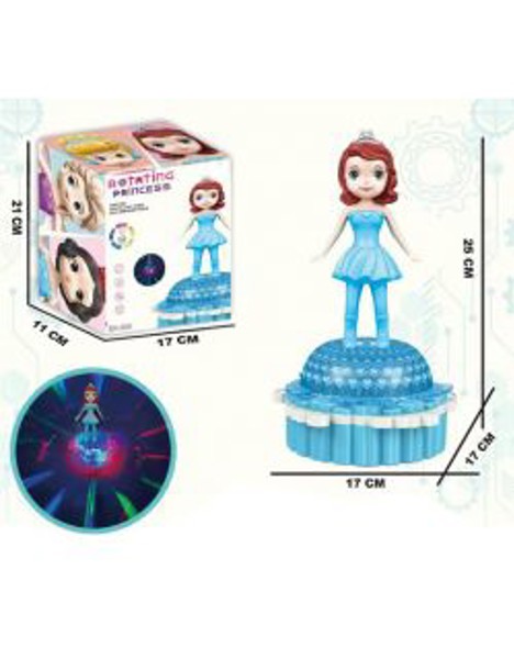 Brinca Brilha Princesa - Com Luz (1 Unidade)