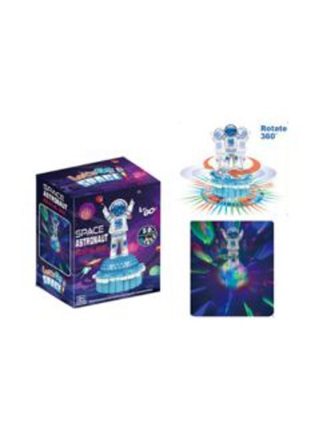 Brinca Brilha Robô Gira - Com Luz (1 Unidade)