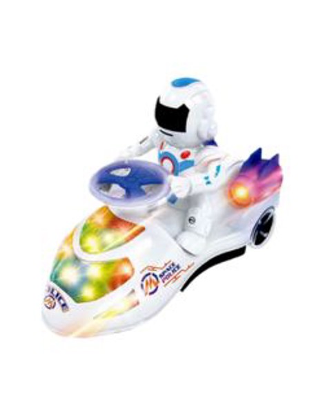 Brinca Brilha Polícia Espacial -   Moto Com Luz  (1 Unidade) - Azul