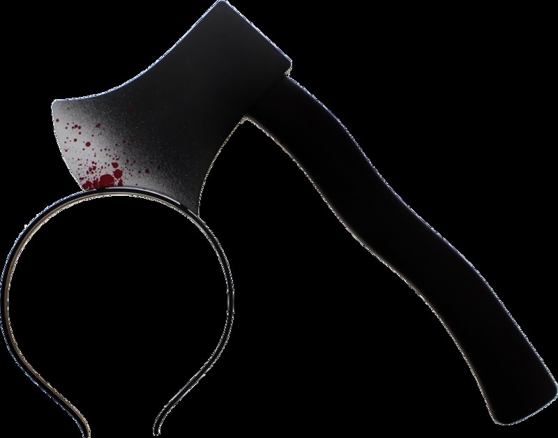 Arquinho Tiara Halloween Com Machadinho