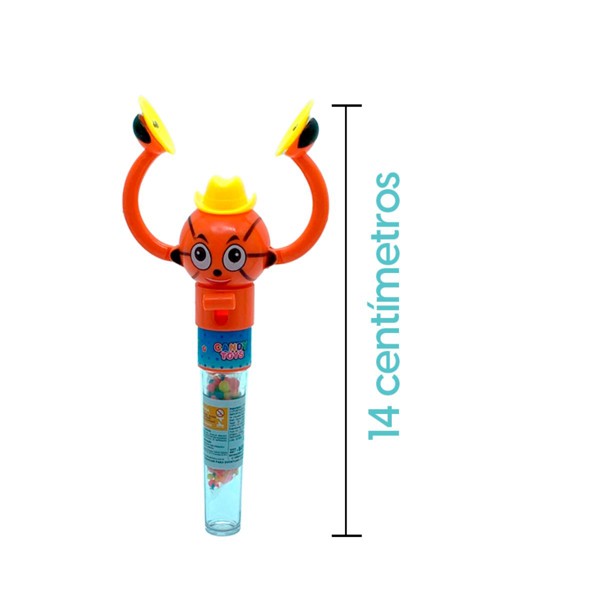 Bate Prato Bola: Boneco Bola C/ Balinhas Tutti Frutti 12 Uni