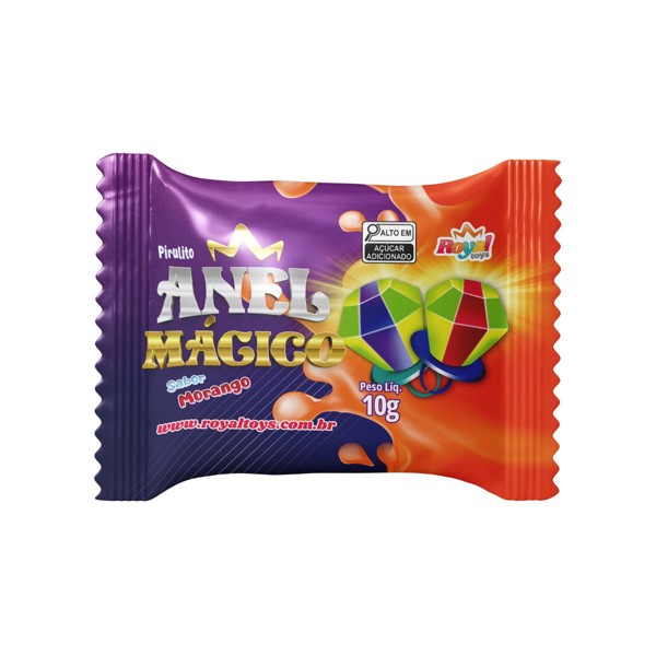 Anel Magico Pirulit Format Diamante Com Aste Formato Anel 30