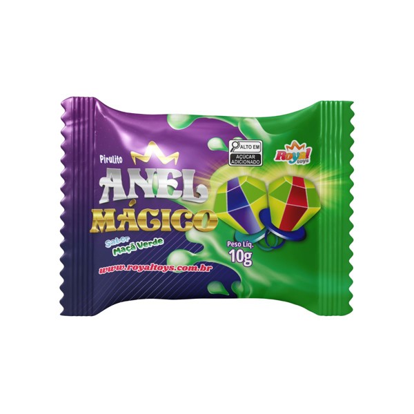 Anel Magico Pirulit Format Diamante Com Aste Formato Anel 30