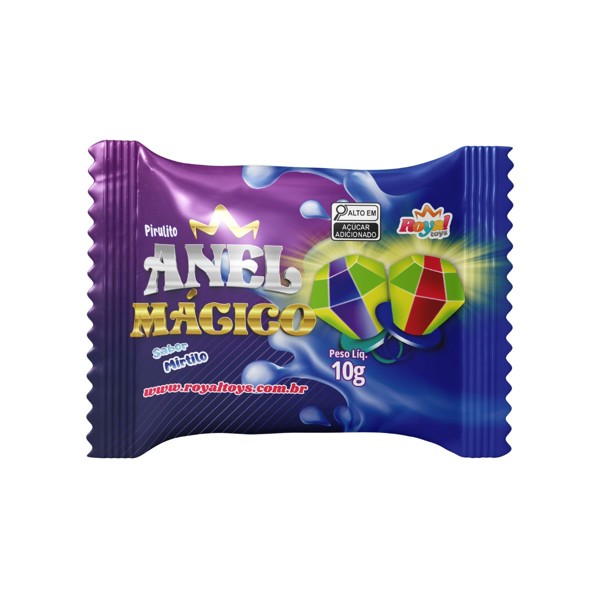 Anel Magico Pirulit Format Diamante Com Aste Formato Anel 30