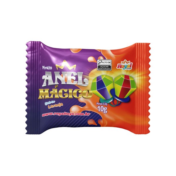 Anel Magico Pirulit Format Diamante Com Aste Formato Anel 30