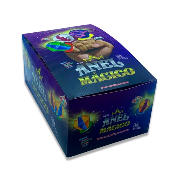 Anel Magico Pirulit Format Diamante Com Aste Formato Anel 30