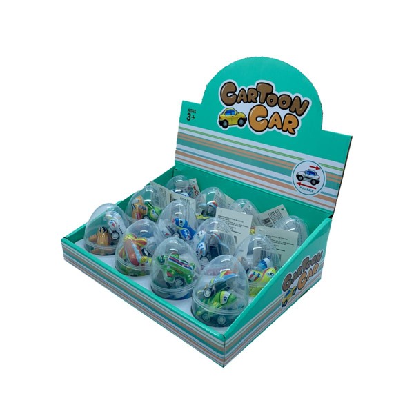 Aviãosinho Com Cores Variadas - Surpresa No Ovo - Display 12