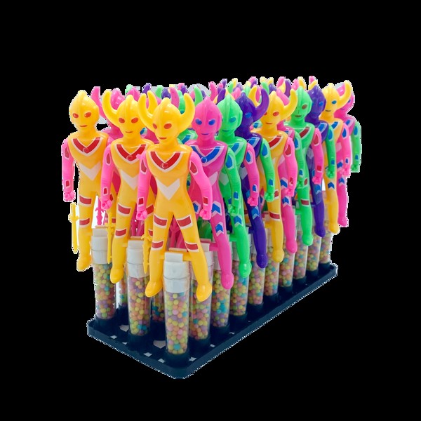 Ultra Pop 2 Com Tubo De Balinhas Tutti Frutti -display C/ 30 Unidades