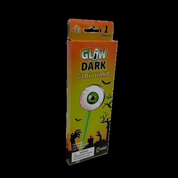 Varinha Iluminada Formato De Olho Decoração D Halloween Neon