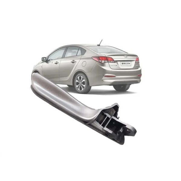 Puxador Gatilho Dir Maçaneta Interna Hb20 2014 2015 Prata