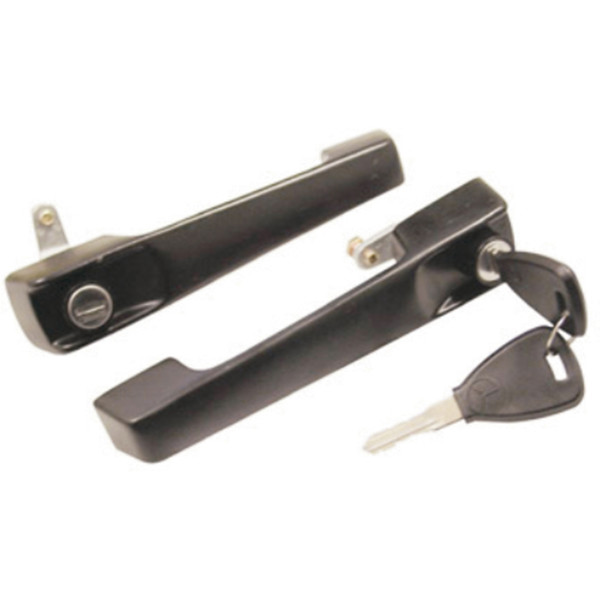 Par Maçaneta Ext Porta Dir Esq Zamac Família Mb ônibus