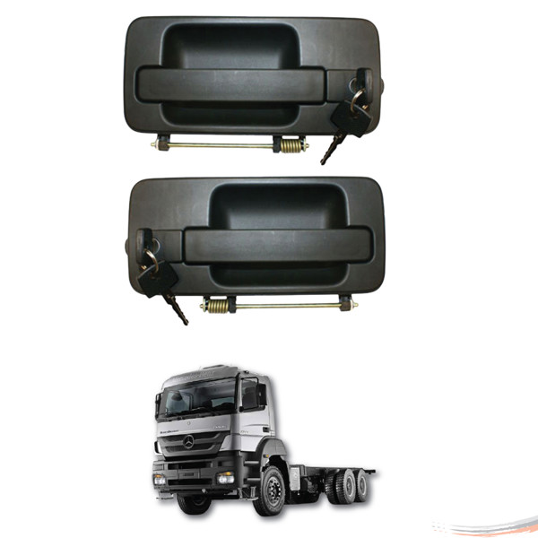 Par Maçanetas Externas Dir E Esq Mercedes Actros Axor C/ Ch - UN / 2