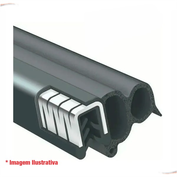 Kit Borrachas Vedação 4 Portas E Malas Gol E Parati G2 G3 G4 - UN / 5