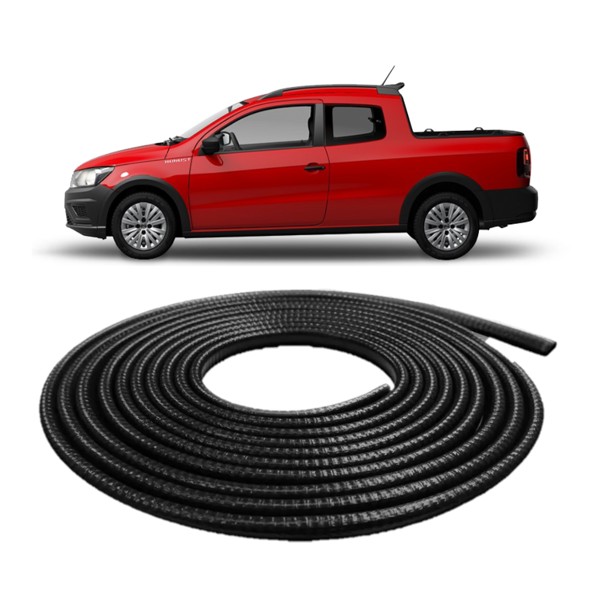 Borracha Proteção De Porta Saveiro G1 G2 99 00 01 5 Metros