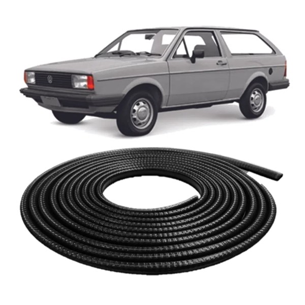 Borracha Proteção De Porta Saveiro G1 G2 99 00 01 5 Metros