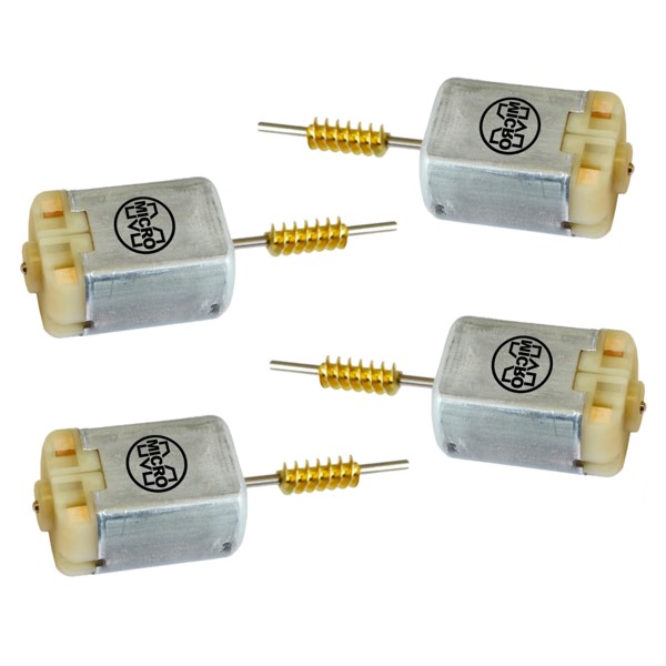 Kit Micro Motor 4 Fechaduras Trava Elétrica Gol Voyage G5 G6 - UN / 4
