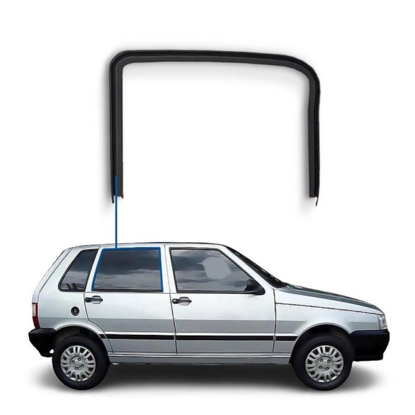 Canaleta Porta Tras Dir Uno Prêmio Elba 84 A 13