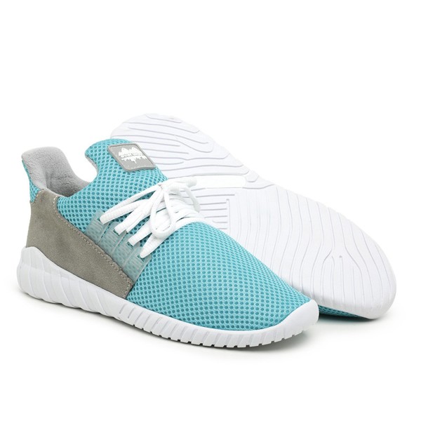 Tênis Caminhada Feminino Confortável Azul Celeste - SD15002AZCEL