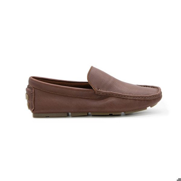Mocassim Youth Couro Marrom Claro 16007 - YTH16007FLPH Tamanho:38