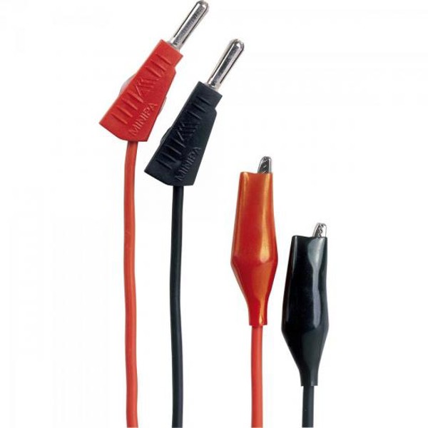 Cabo de Conexão Banana Jacaré MTL23 MINIPA