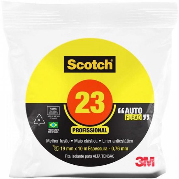 Fita de Autofusão 19mmx10m 23BR Preta 3M