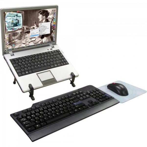 Suporte Para Notebook NT-Multi Preto Multivisão