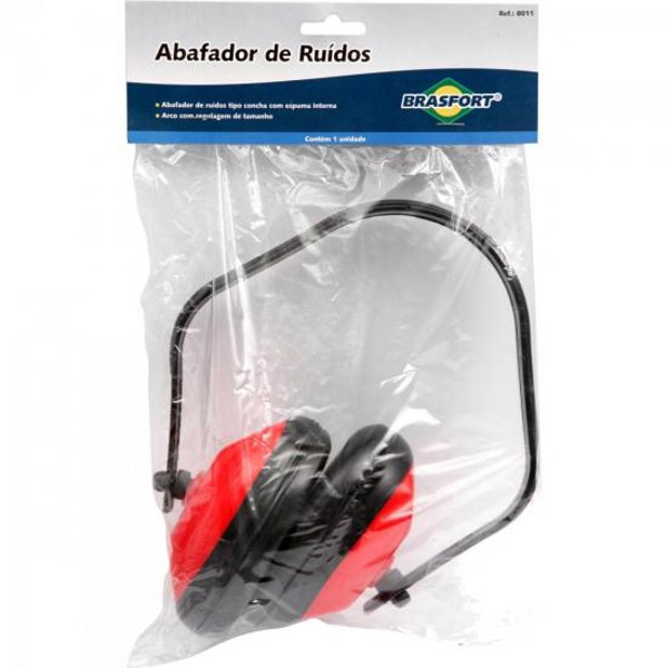 Abafador de Ruídos CA 33055 Vermelho BRASFORT