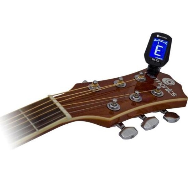 Afinador Clip Cromático Harmonics TH-101