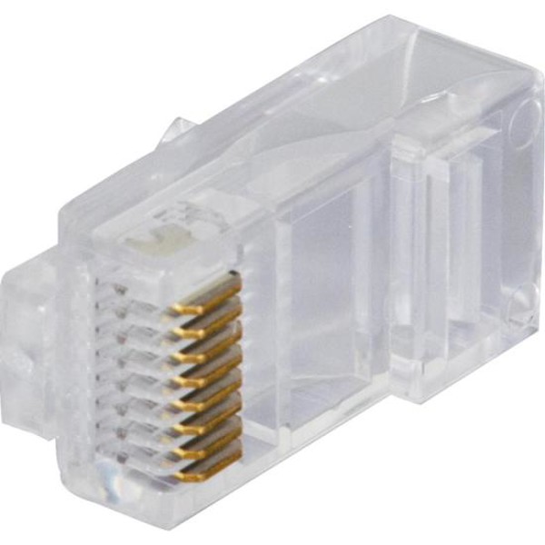 Conector Macho CAT6 RJ45 112 Fortrek FK 140E - BLI / 100