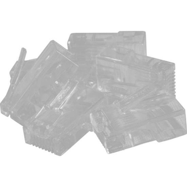 Conector Macho CAT6 RJ45 112 Fortrek FK 140E - BLI / 100