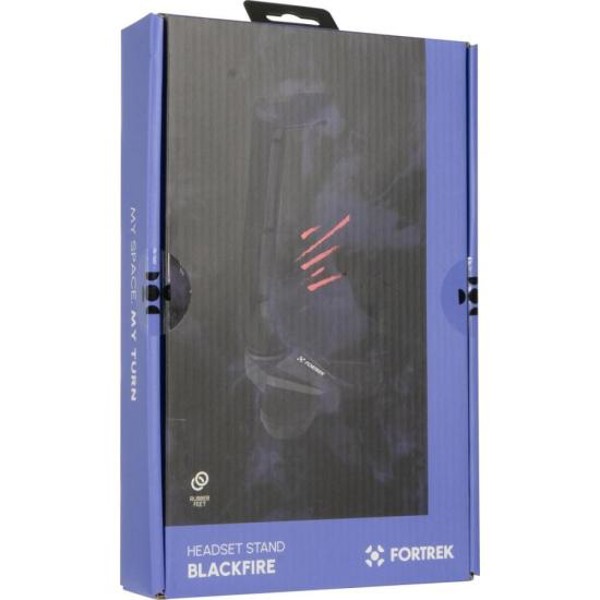 Suporte Para Headset Fortrek Blackfire Preto